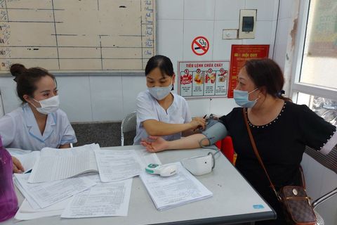 TRƯỜNG MẪU GIÁO SỐ 10 THỰC HIỆN CÔNG TÁC TIÊM VẮC-XIN PHÒNG COVID – 19 CHO CÁN BỘ, GIÁO VIÊN, NHÂN VIÊN.