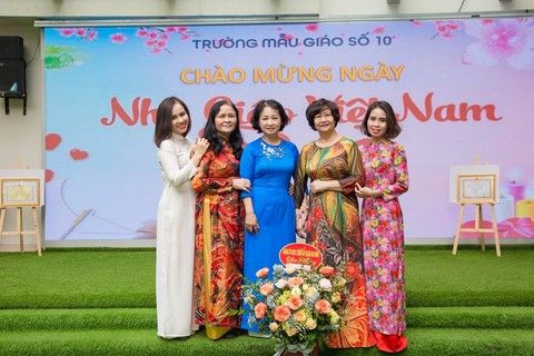 Trường Mẫu Giáo Số 10 kỷ niệm ngày Nhà Giáo Việt Nam 20/11