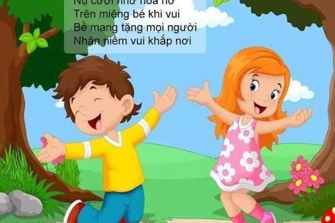 Bé hãy nở nụ cười mỗi ngày