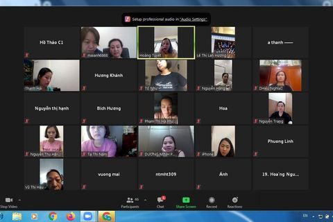 Trường Mẫu giáo Số 10 tổ chức họp trực tuyến, tổng kết năm học 2020 - 2021