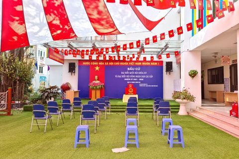 Trường Mẫu giáo số 10 sẵn sàng đi bầu cử đại biểu Quốc hội khóa XV và đại biểu Hội đồng nhân dân các cấp nhiệm kỳ 2021 – 2026