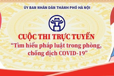 TẬP THỂ CBGVNV TRƯỜNG MẪU GIÁO SỐ 10 TÍCH CỰC  THAM GIA CUỘC THI TRỰC TUYẾN “TÌM HIỂU PHÁP LUẬT TRONG PHÒNG CHỐNG COVID-19”
