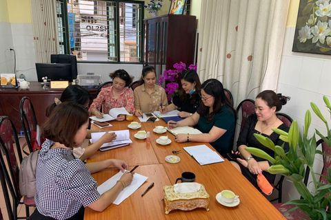 Trường Mẫu giáo Số 10 đã đạt các tiêu chí về đủ điều kiện an toàn để đón các con học sinh quay trở lại trường học ngày 11/05/2020