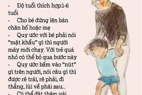 Trò chơi tương tác tuyệt vời giữa bố mẹ và bé