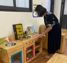 Công tác chuẩn bị đón trẻ trở lại trường