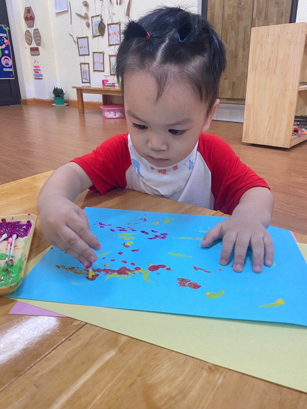 Không khí Tết trung thu tại lớp D2   trường Mẫu Giáo Số 10