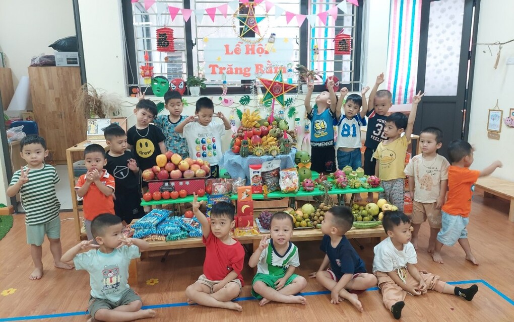 KHỐI MẪU GIÁO BÉ TRƯỜNG MẪU GIÁO SỐ 10 VUI TẾT TRUNG THU 2022