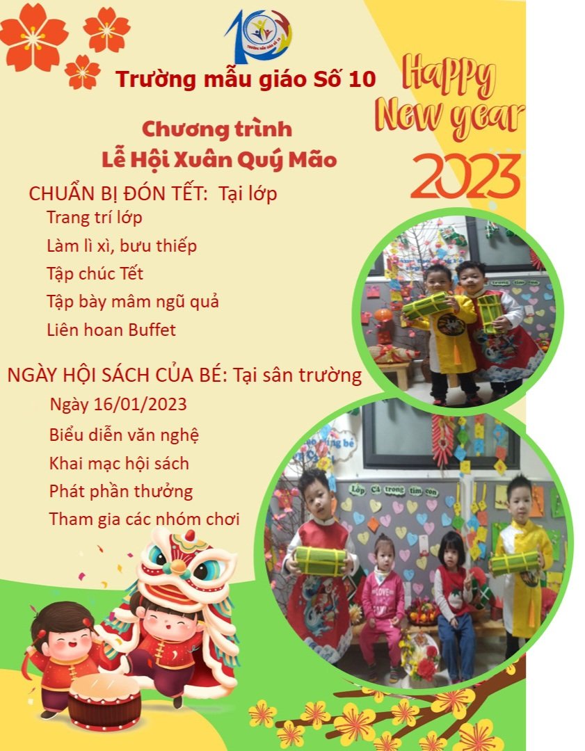 Chương trình lễ hội xuân Quý Mão năm 2023