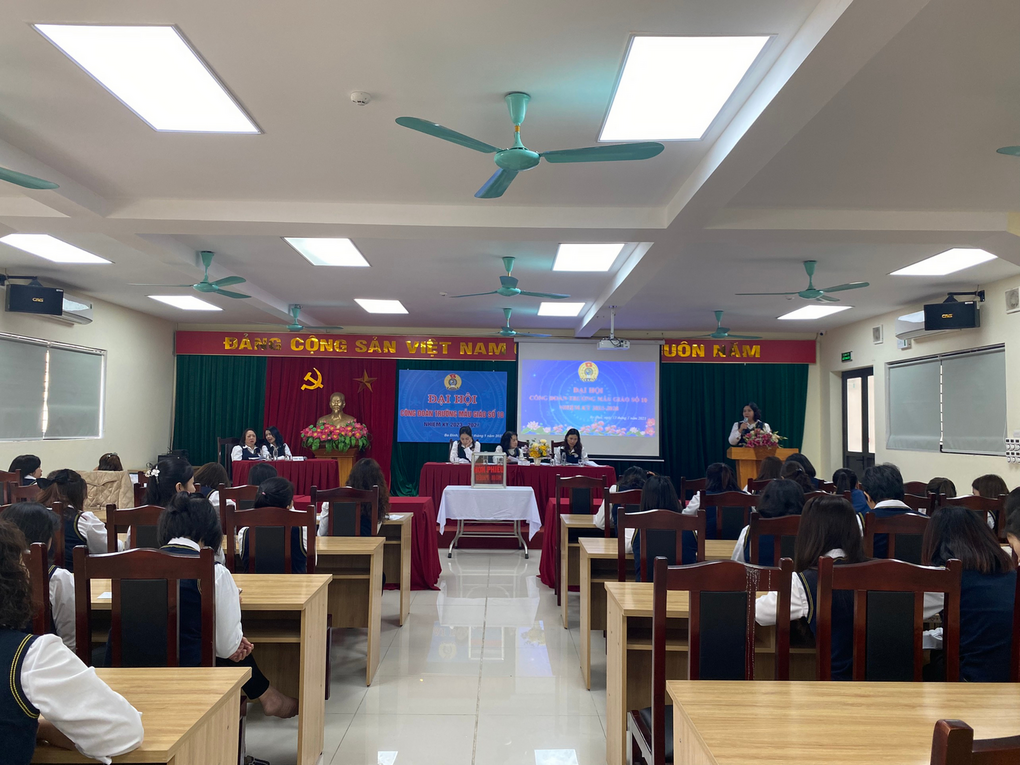 Đại hội công đoàn trường Mẫu giáo Số 10 nhiệm kỳ 2023 – 2028