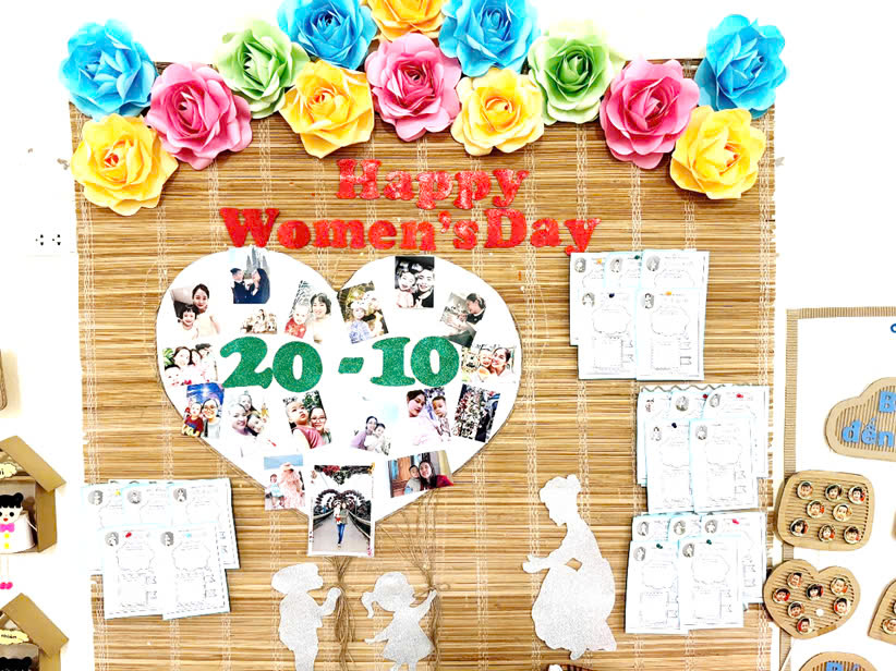 Chuỗi hoạt động kỉ niệm ngày Phụ nữ Việt Nam 20/10 của cô và trò lớp MG bé C3