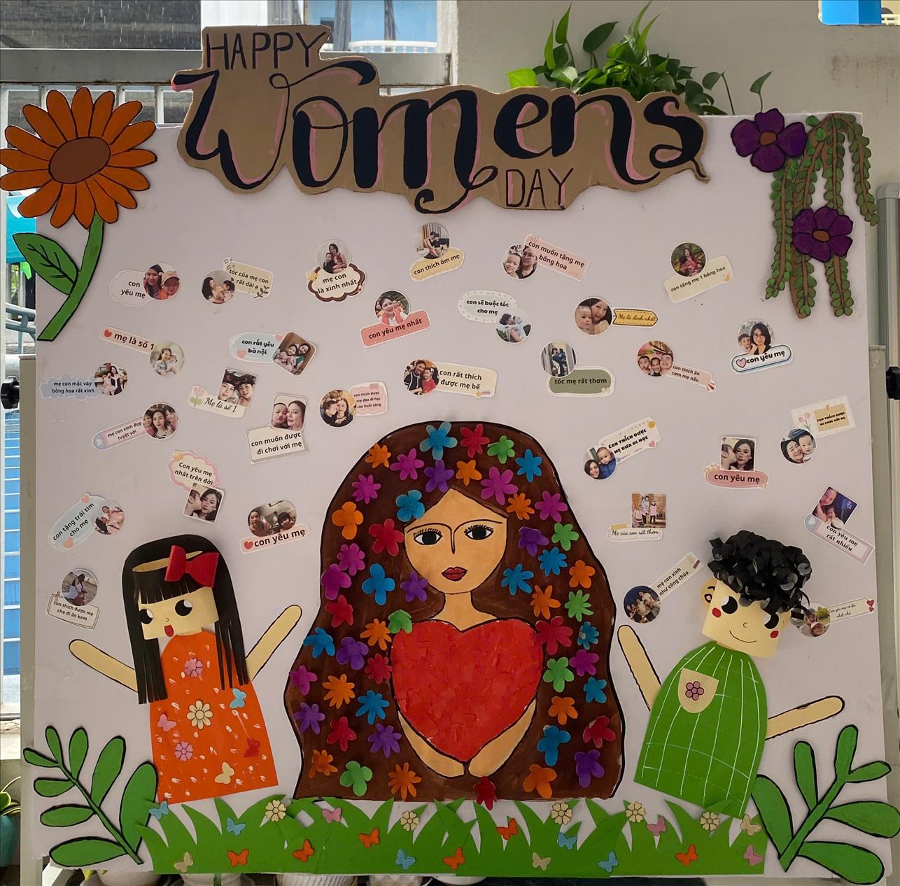 Chào mừng ngày Phụ Nữ Việt Nam 20/10 cùng các con lớp mẫu giáo nhỡ B1