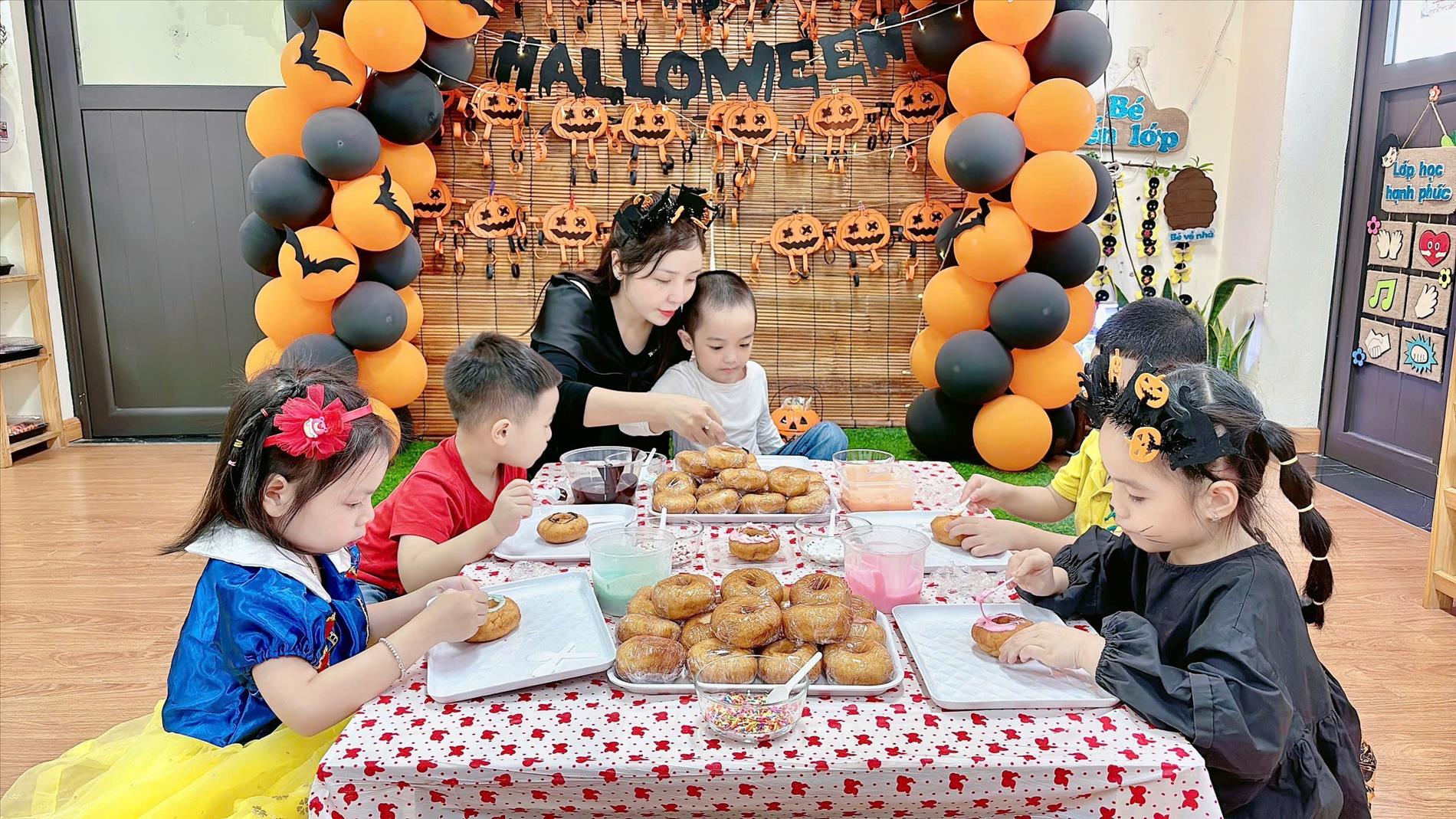 LỄ HỘI HALLOWEEN VUI NHỘN TẠI LỚP MẪU GIÁO LỚN A2