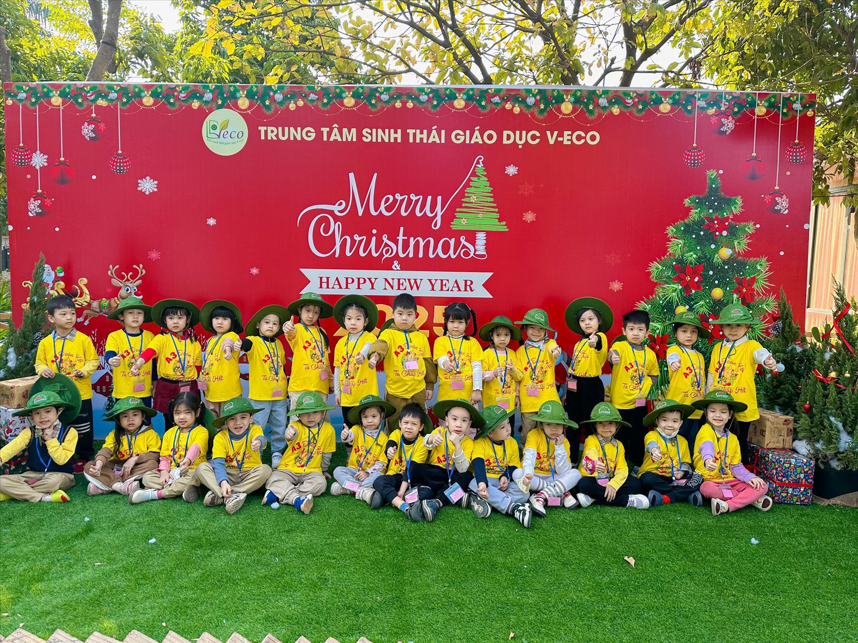 CÁC BÉ LỚP MGL A3 THAM QUAN TRẢI NGHIỆM ĐẦY Ý NGHĨA TẠI KHU TRẢI NGHIỆM GIÁO DỤC V - ECO