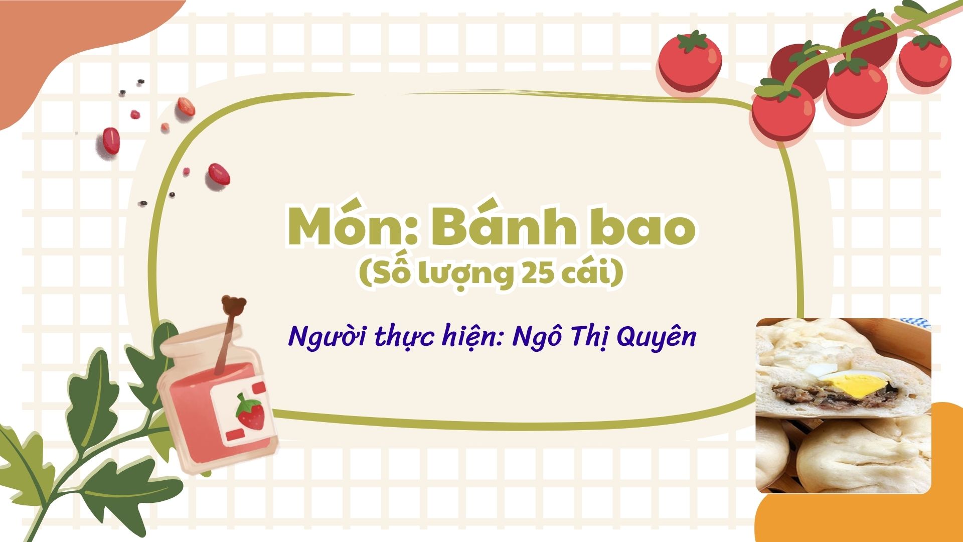 "Trường Mẫu giáo số 10 hướng dẫn làm món bánh bao"