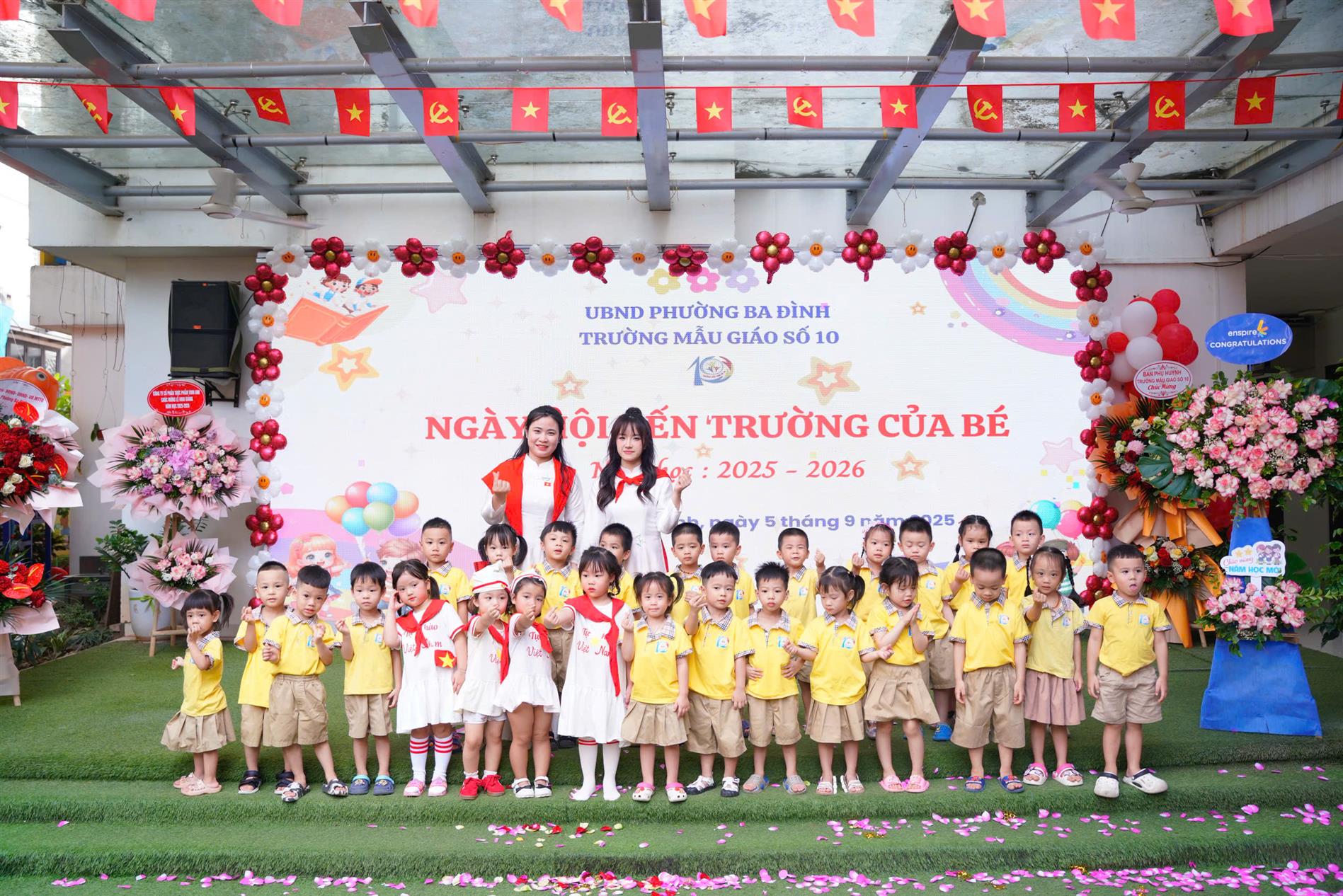 Chào đón năm học mới 2025 – 2026 cùng các bạn nhỏ lớp B4