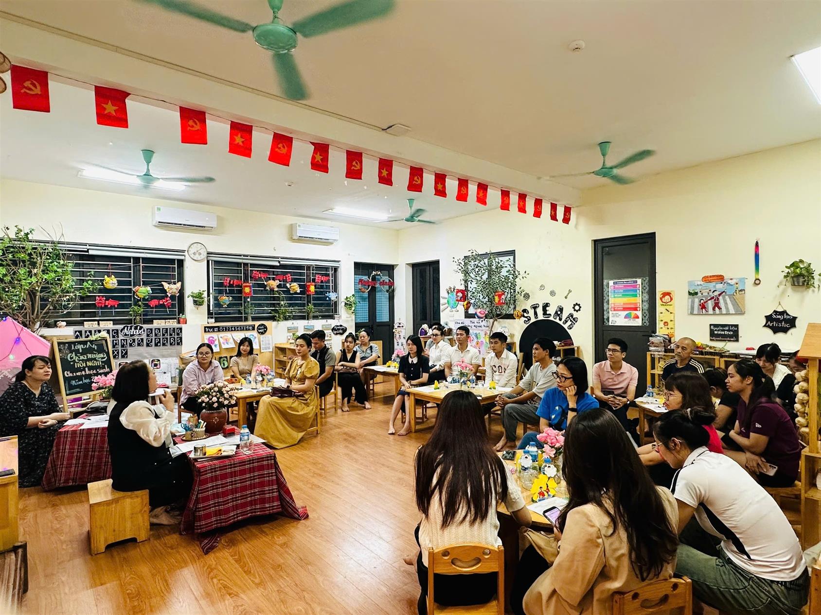 Buổi họp phụ huynh đầu năm học lớp lớp Mẫu giáo lớn A4 (Năm học 2025 – 2026)