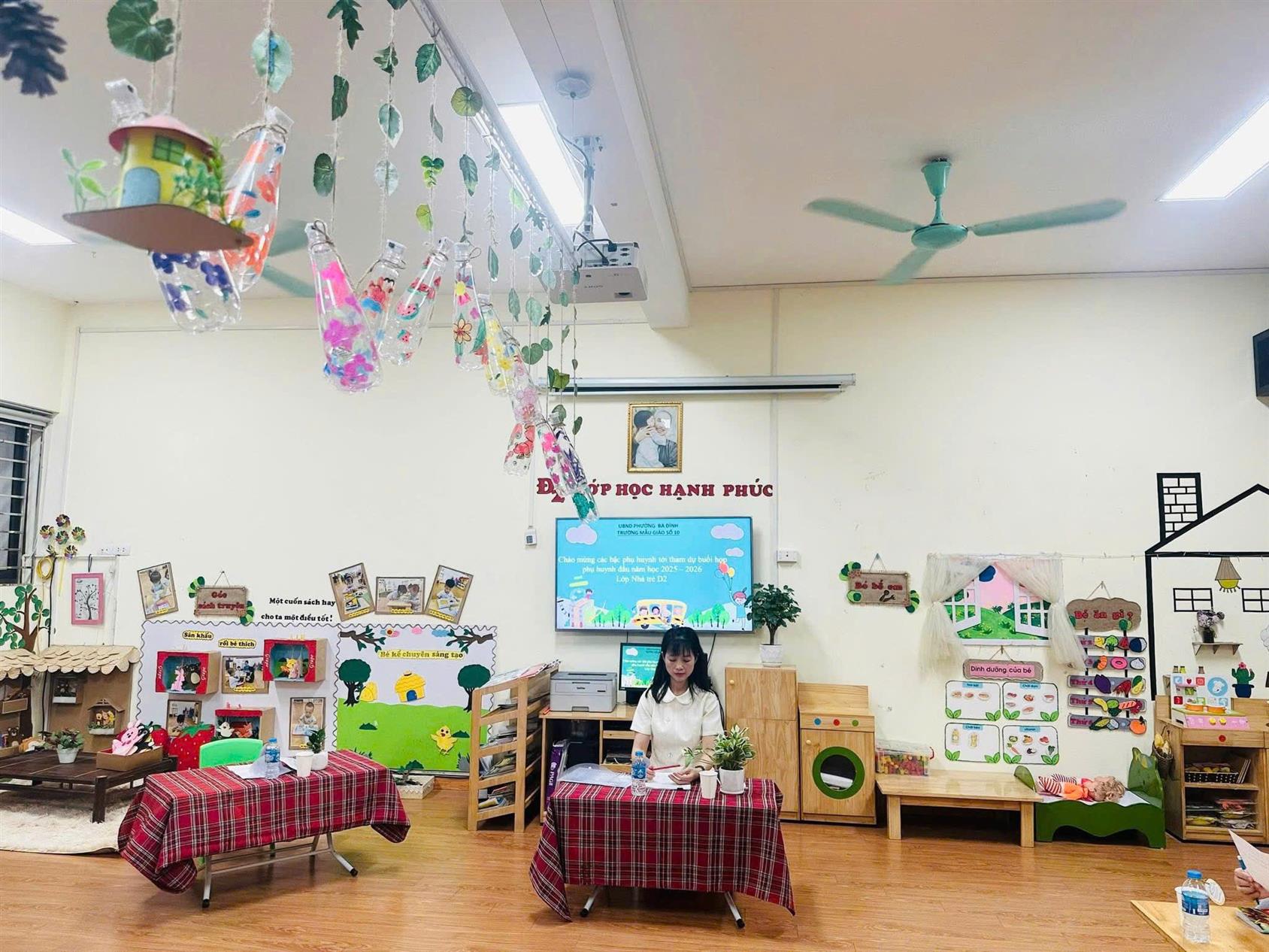 BUỔI GẶP MẶT ĐẦY CẢM XÚC ĐẦU NĂM HỌC CỦA LỚP NHÀ TRẺ D2