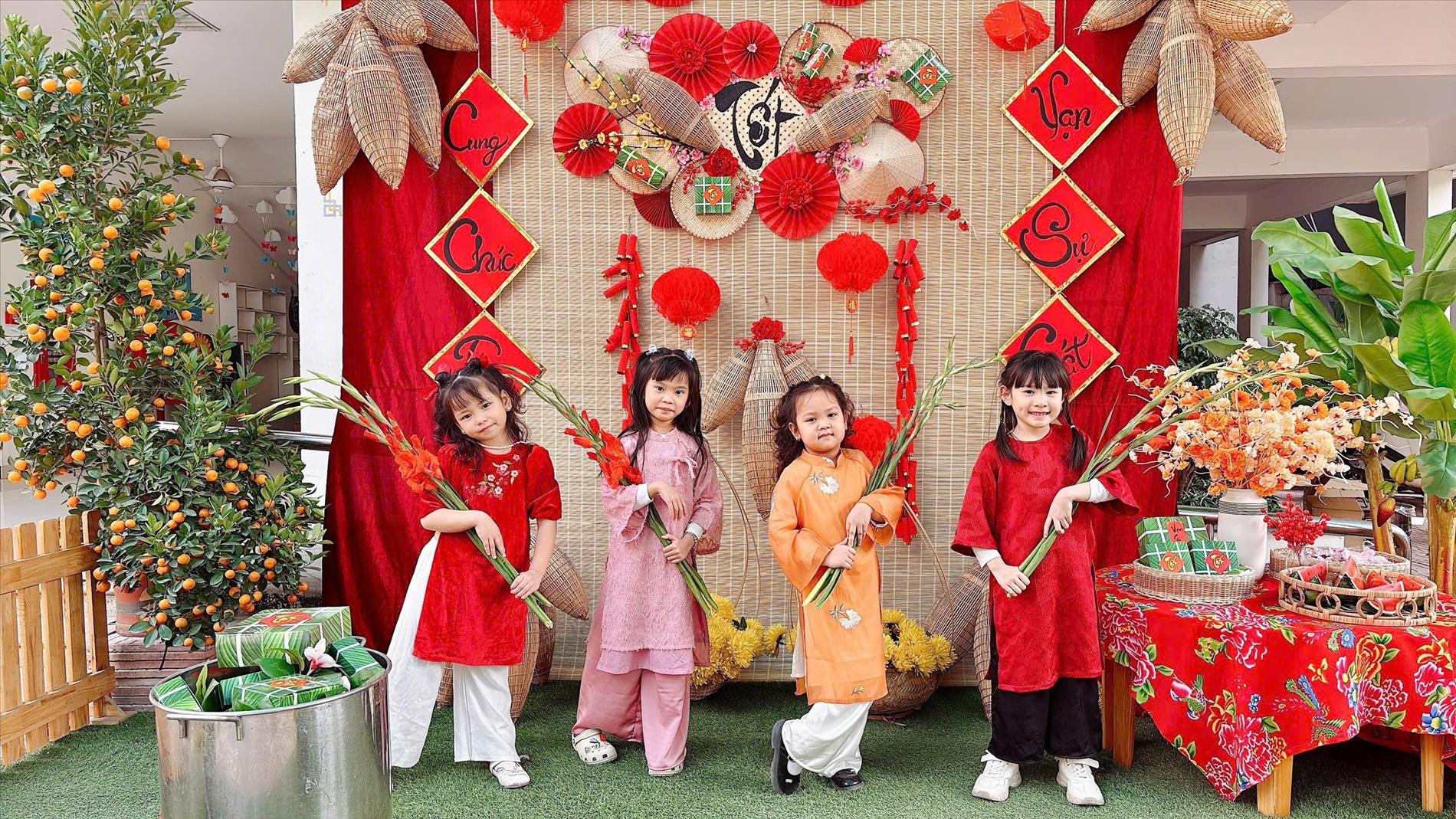 LỚP MGL A2 HÀO HỨNG THAM GIA TRẢI NGHIỆM CÁC HOẠT ĐỘNG NHÂN DỊP XUÂN ẤT TỴ 2025