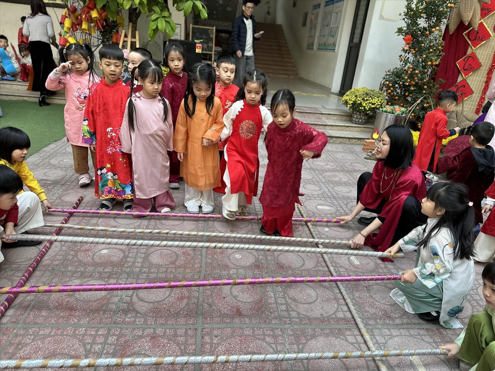 Lớp Mẫu Giáo Lớn A3 hân hoan đón chào năm mới Ất Tỵ 2025