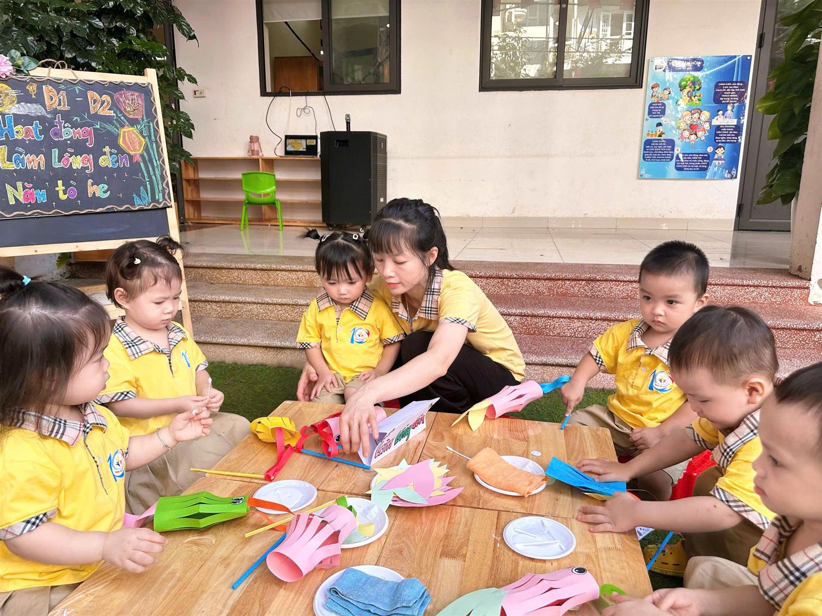 Rộn Ràng "Bé vui Tết Trung Thu" -  Trung Thu Yêu Thương của các bé D2