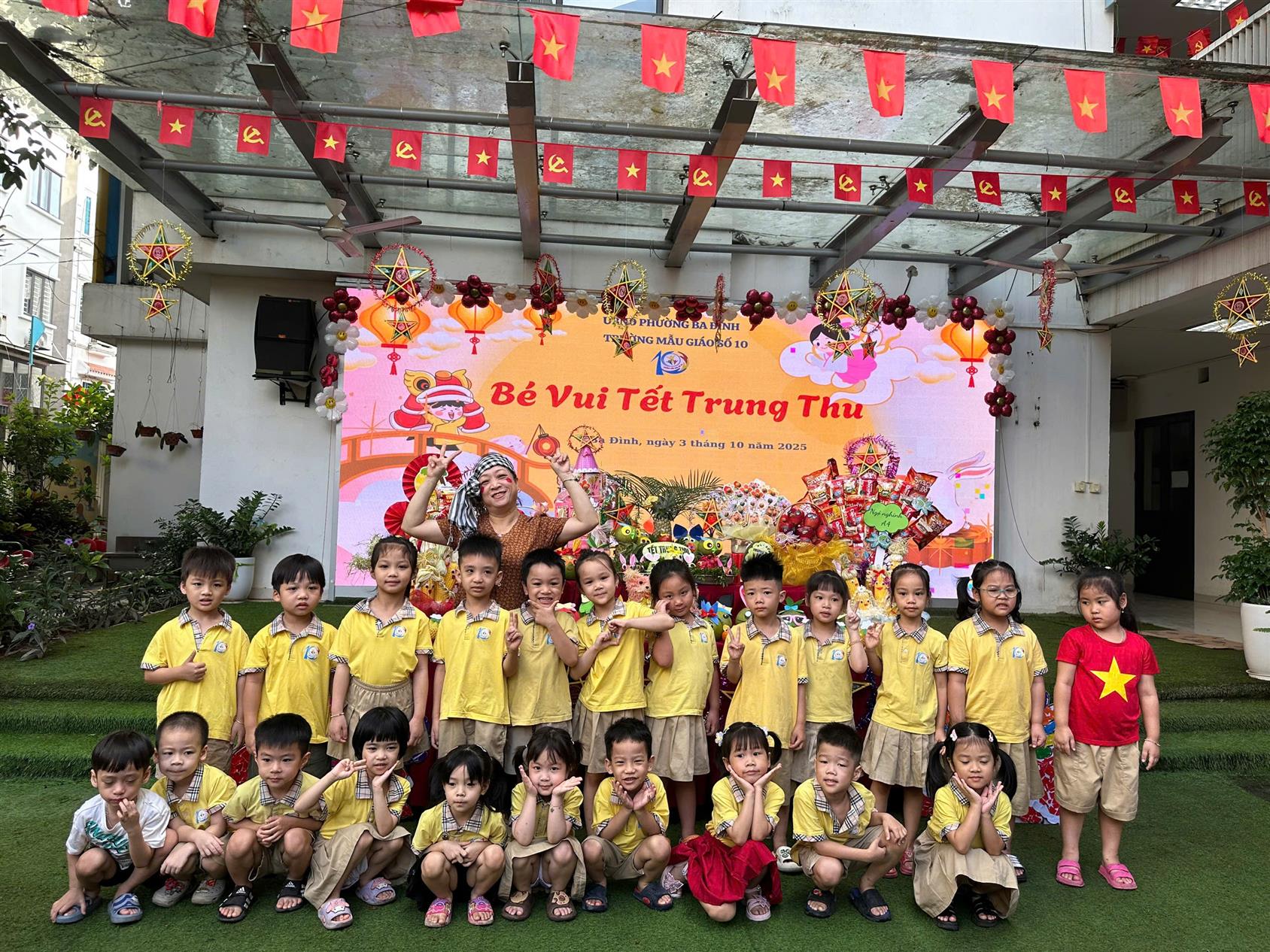 Tết Trung thu rộn ràng của các bạn lớp Mẫu giáo lớn A4!