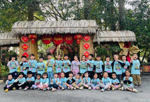 Trải nghiệm đáng nhớ tại “Erahouse Hoàng Long” của các bé lớp MGL A2 trường Mẫu Giáo Số 10.