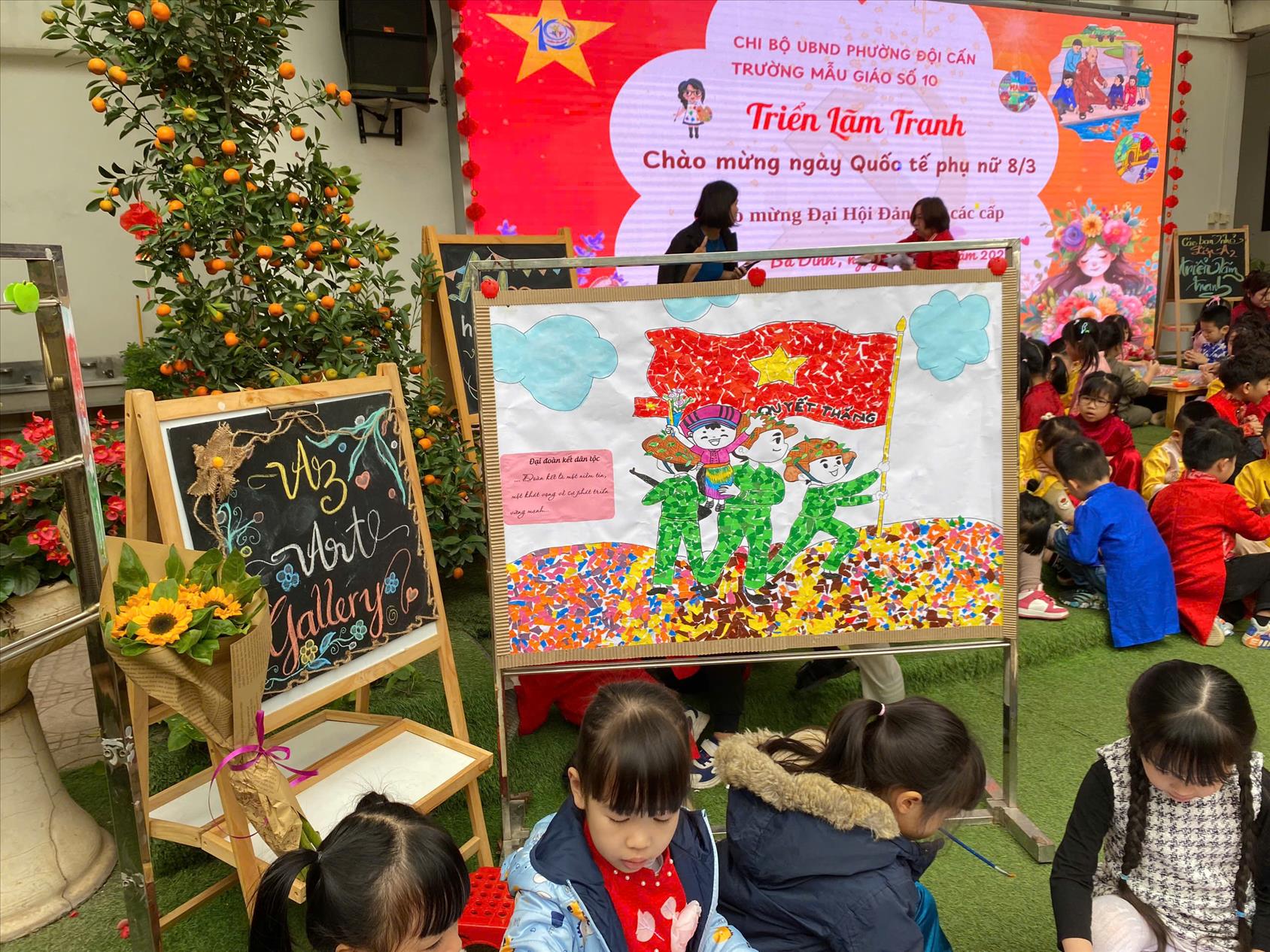 Lớp Mẫu Giáo Lớn A3 và chuỗi hoạt động chào mừng ngày Quốc tế phụ nữ 8/3