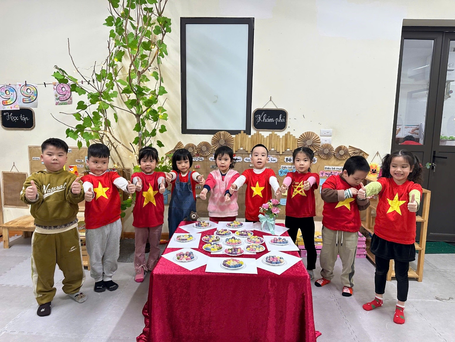 Lớp Mẫu Giáo Lớn A3 và hoạt động nặn bánh trôi nhân ngày Tết Hàn Thực