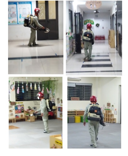 Trường mẫu giáo số 10 chung tay phòng chống dịch sởi, tay chân miệng  Bảo vệ sức khỏe học sinh