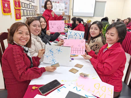 Giao lưu chia sẻ chuyên đề “ Tư duy cùng đường nét” cho giáo viên Trường Mầm non Chim Non- Mẫu giáo Số 3, Mẫu giáo Số 7