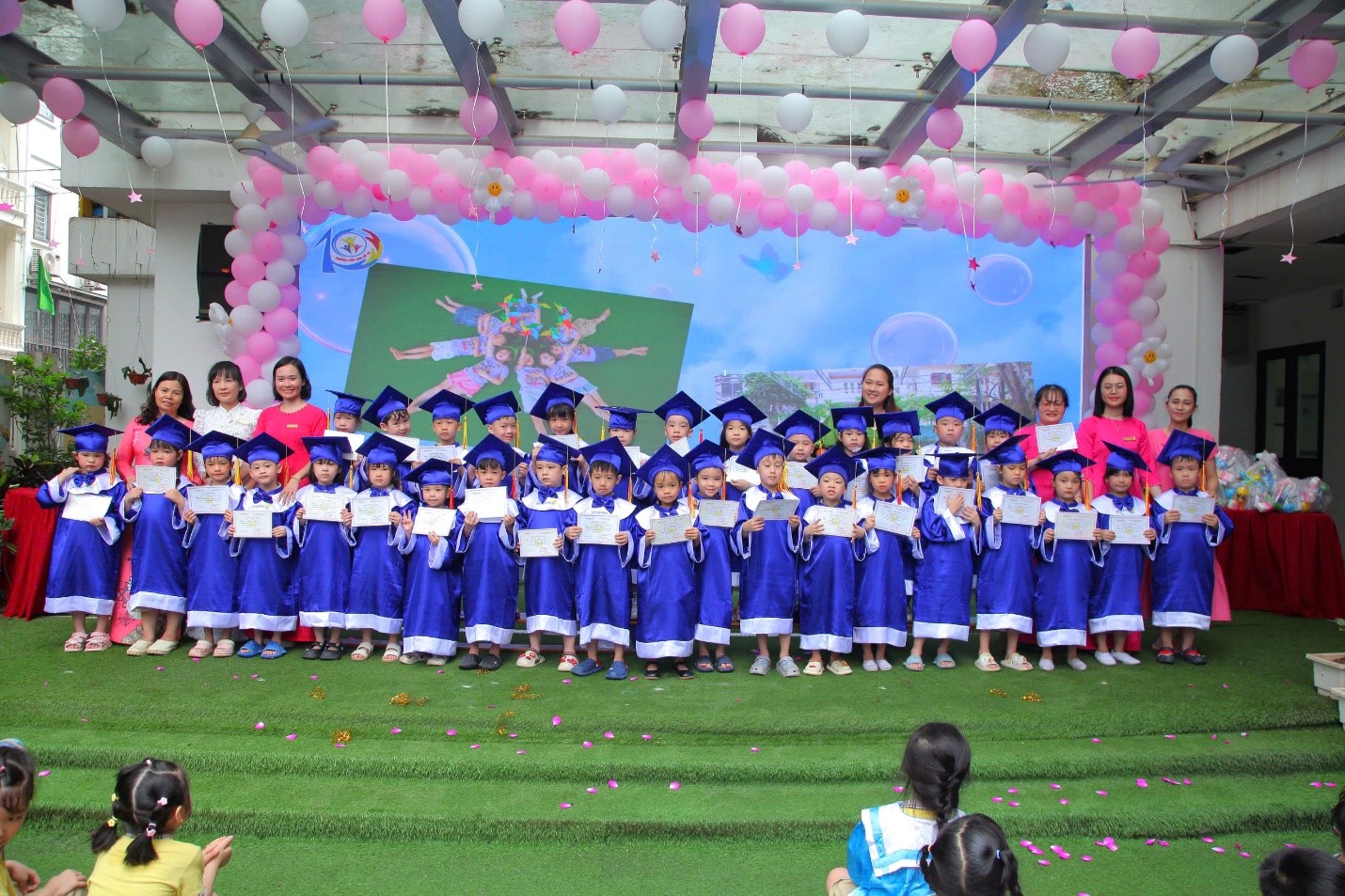 LỚP A3 TƯNG BỪNG THAM GIA HOẠT ĐỘNG  “TỔNG KẾT NĂM HỌC 2024 – 2025, CHIA TAY HỌC SINH MẪU GIÁO LỚN RA TRƯỜNG, CHÚC MỪNG NGÀY TẾT THIẾU NHI 1/6 “