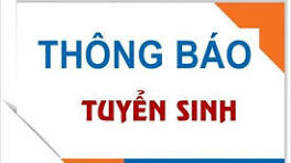 THÔNG BÁO TUYỂN SINH NĂM HỌC 2025-2026