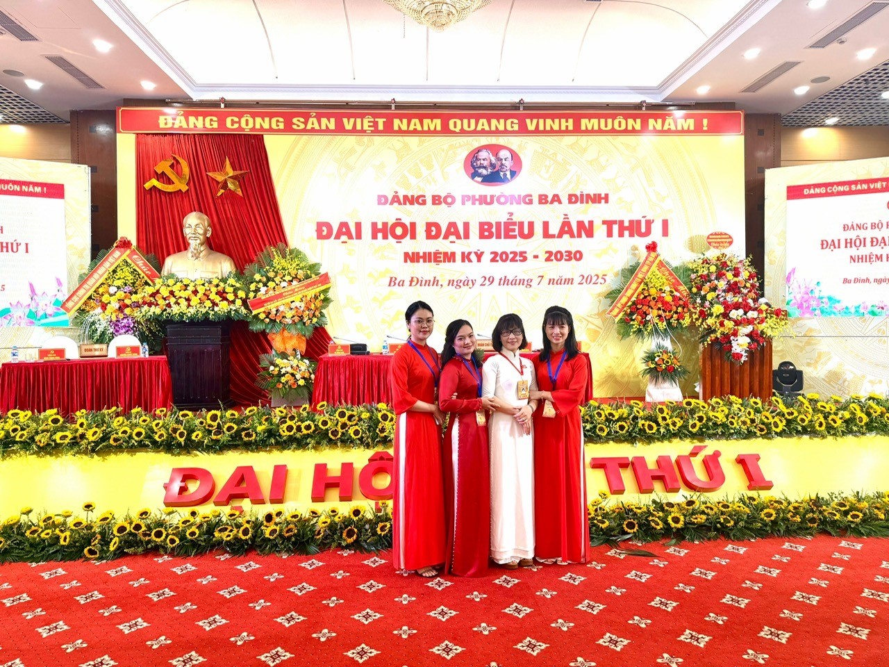 Một góc nhỏ trong bức tranh lớn: Tập thể Trường Mẫu giáo Số 10 hướng về Đại hội Đảng bộ Phường Ba Đình lần thứ I nhiệm kỳ 2025-2030"