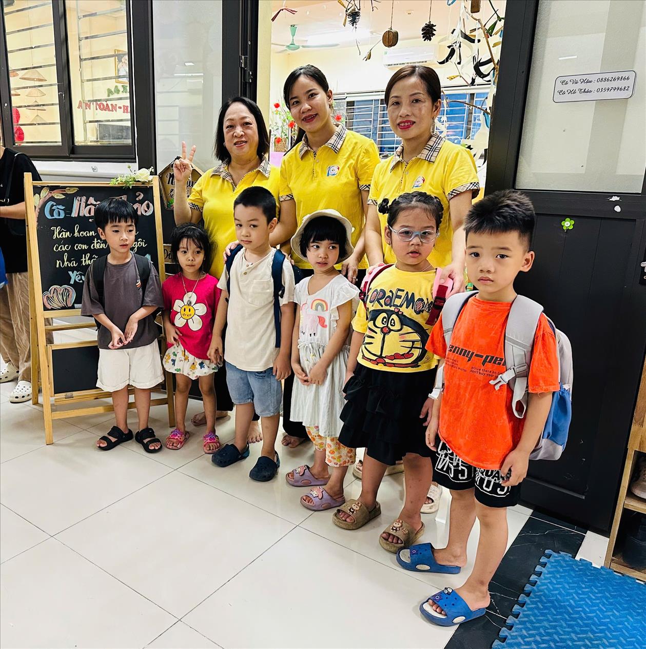 Lớp Mẫu giáo lớn A4 vui mừng chào đón các bạn nhỏ lớp 4 tuổi bước lên lớp 5 tuổi!